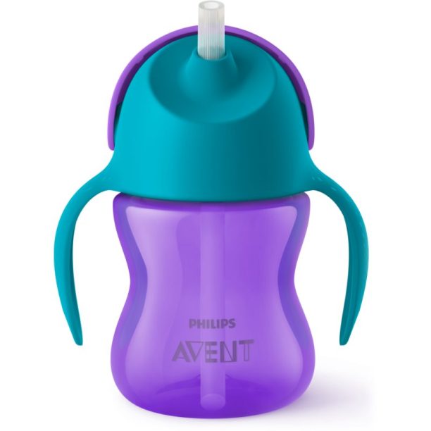 Philips Avent Cup with Straw чаша с огъваща се сламка 9m+ Girl 200 мл.