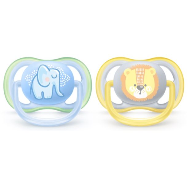 Philips Avent Ultra Air 0-6 m биберон Pastel Boy 2 бр.