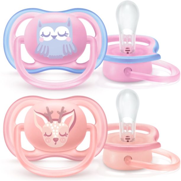 Philips Avent Ultra Air 0-6 m биберон Pastel Girl 2 бр. на ниска цена