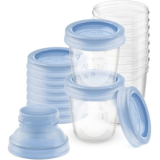 Philips Avent VIA контейнери за съхранение на храни 10x180 мл. на ниска цена