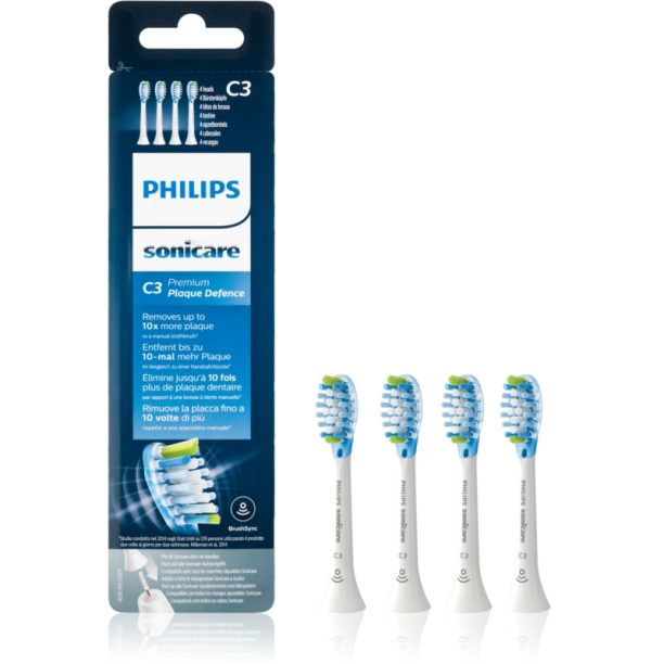 Philips Sonicare Premium Plaque Defense Standard HX9044/17 резервни глави за четка за зъби 4 бр.