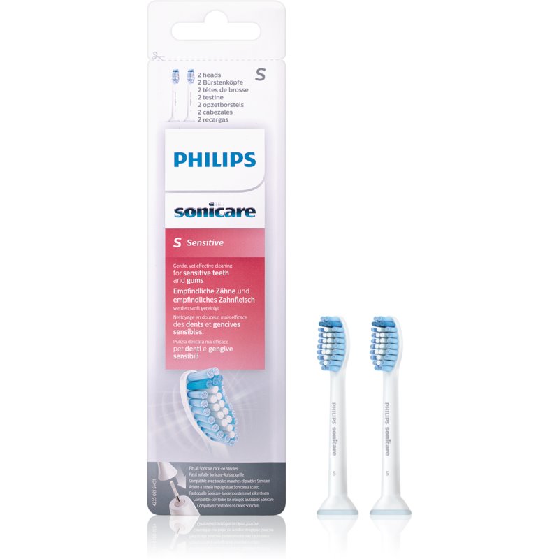 Philips Sonicare Sensitive Standard HX6052/07 резервни глави за четка за зъби 2 бр. на ниска цена