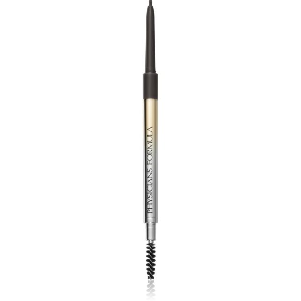 Physicians Formula Eye Booster прецизен молив за вежди с четка цвят Medium Brown 0