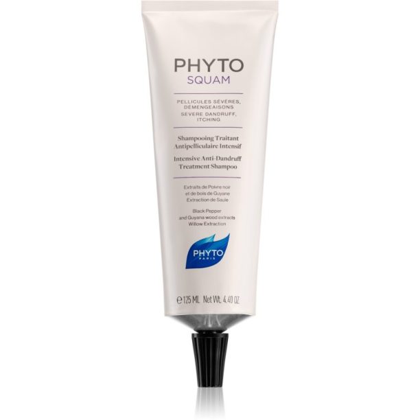 Phyto Phytosquam Intensive Anti-Danduff Treatment Shampoo шампоан против пърхот за раздразнен скалп 125 мл.