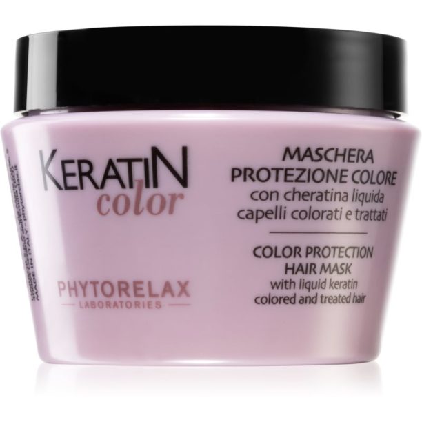 Phytorelax Laboratories Keratin Color маска за коса с кератин 250 мл.