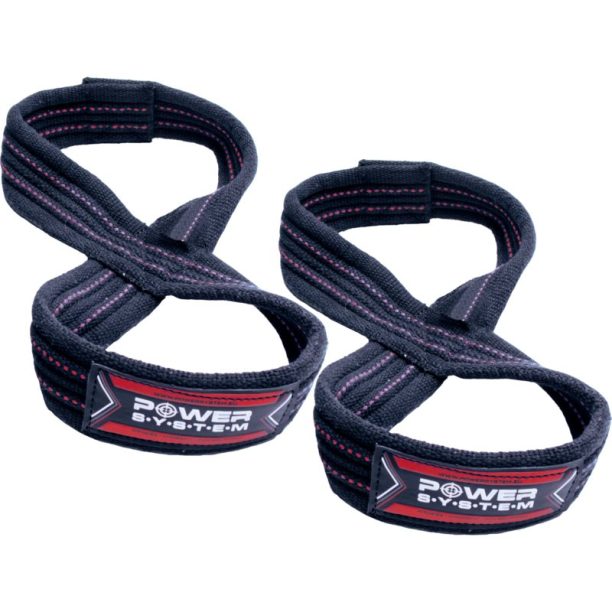 Power System Figure 8 Straps фитнес фитили боя Red L/XL 2 бр.