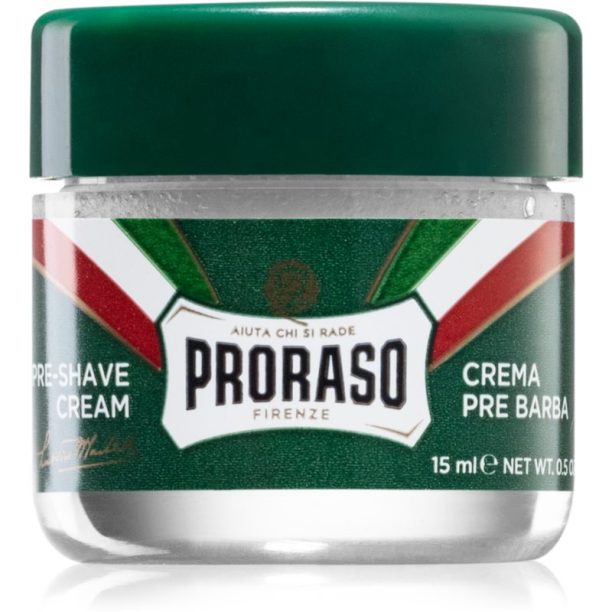 Proraso Green крем преди бърснене пътническа за мъже 15 мл.