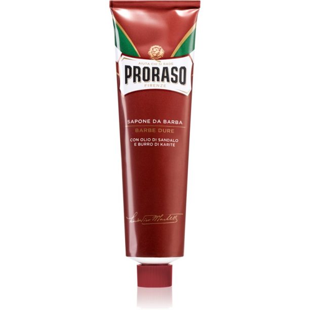 Proraso Red сапун за бръснене за твърда брада в туба 150 мл.