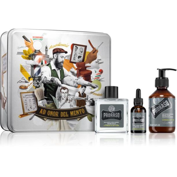 Proraso Set Beard Routine комплект Cypress and Vetyver