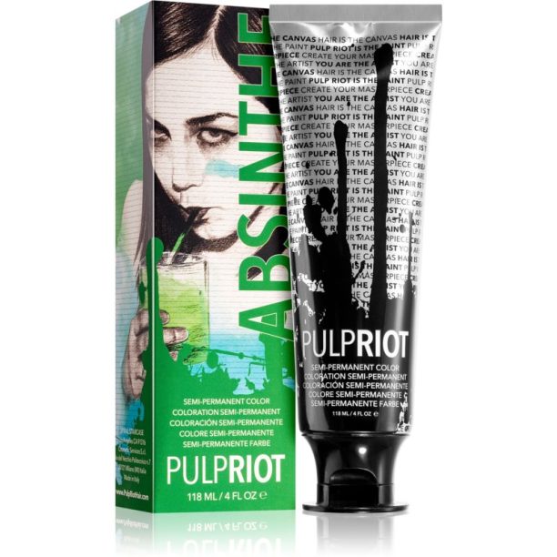 Pulp Riot Semi-Permanent Color полу-перманента боя за коса Absinthe 118 мл.