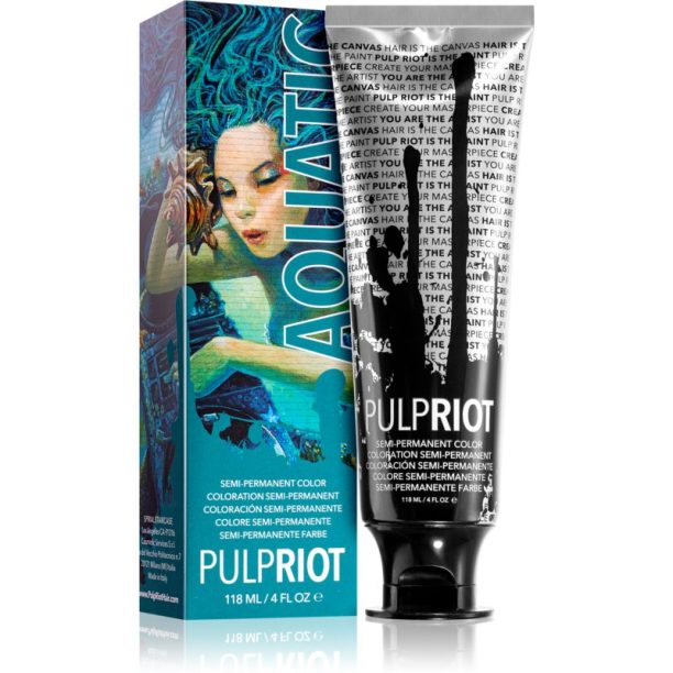 Pulp Riot Semi-Permanent Color полу-перманента боя за коса Aquatic 118 мл.