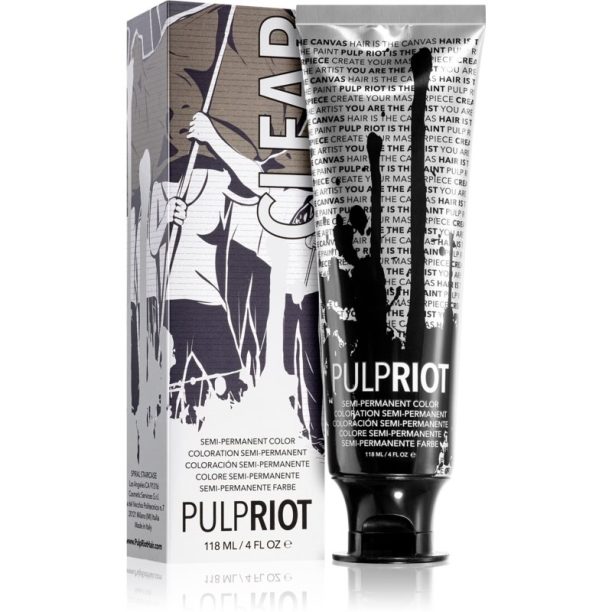 Pulp Riot Semi-Permanent Color полу-перманента боя за коса Clear 118 мл.