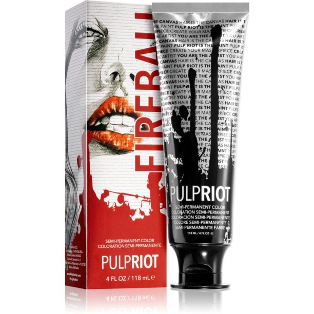 Pulp Riot Semi-Permanent Color полу-перманента боя за коса Fireball 118 мл.