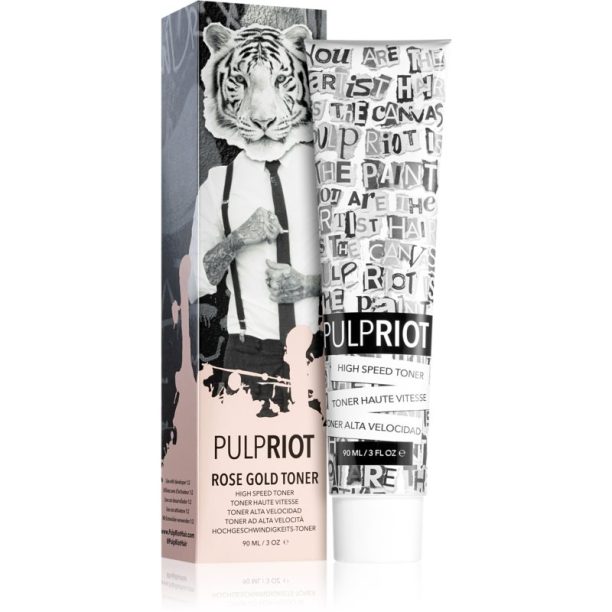 Pulp Riot Toner тонираща боя за коса Rose Gold 90 мл.