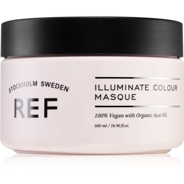 REF Illuminate Colour Masque хидратираща и озаряващ маска За коса 500 мл.