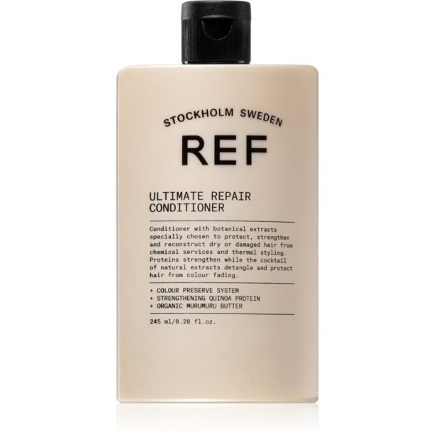 REF Ultimate Repair Conditioner дълбоко регенериращ балсам за увредена коса 245 мл.