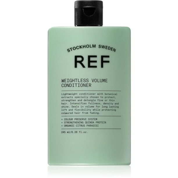 REF Weightless Volume Conditioner балсам за тънка коса без обем за обем в корените 245 мл.