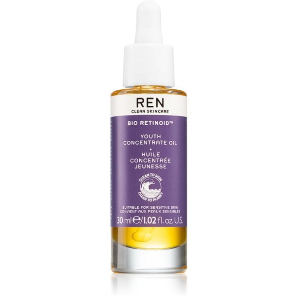 REN Bio Retinoid™ Youth Concentrate Oil подмладяващо олио за лице с ретинол 30 мл.