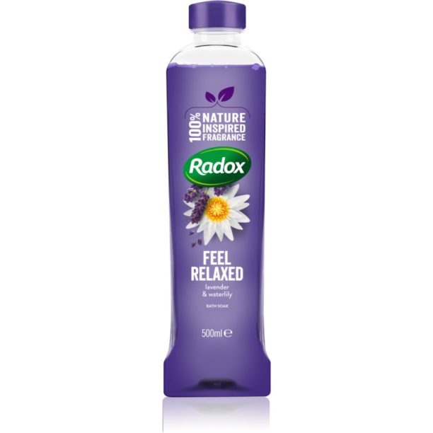 Radox Feel Restored Feel Relaxed пяна за вана Lavender & Waterlilly 500 мл.