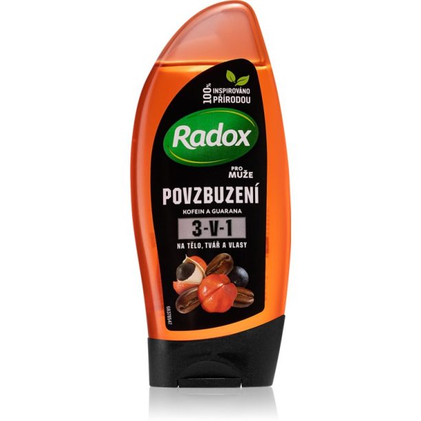 Radox Men Invigorating душ-гел за мъже 3 в 1 250 мл.