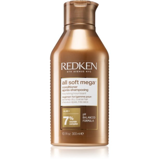 Redken All Soft дълбоко подхранващ балсам за много суха и чувствителна коса 300 мл.