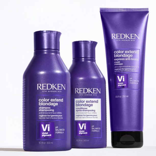 лилав шампоан неутрализиращ жълтеникавите оттенъци Redken