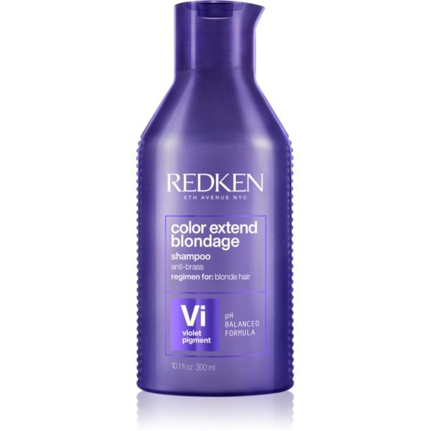 Redken Color Extend Blondage лилав шампоан неутрализиращ жълтеникавите оттенъци 300 мл. на ниска цена