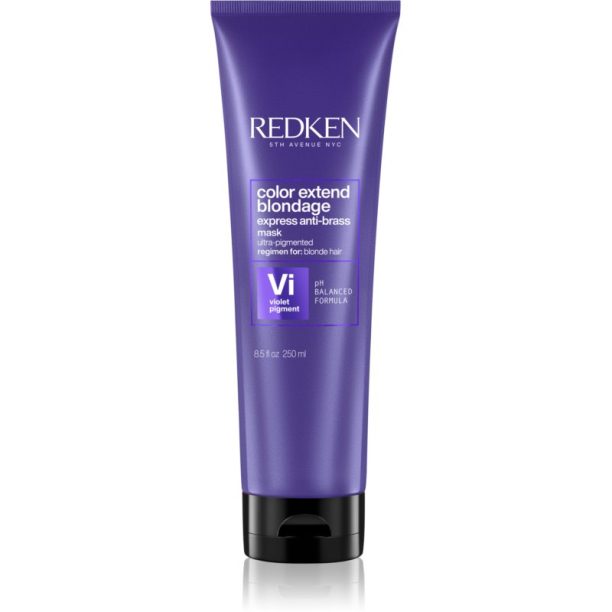 Redken Color Extend Blondage маска  неутрализиращ жълтеникавите оттенъци 250 мл. на ниска цена