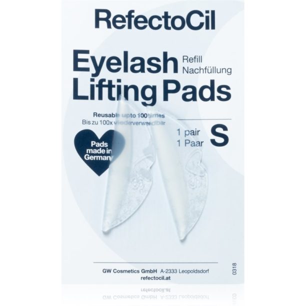 RefectoCil Accessories Eyelash Lifting Pads възглавничка за мигли размер S 2 бр.