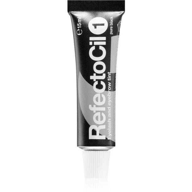 RefectoCil Eyelash and Eyebrow боя за вежди и мигли цвят 1 Pure Black 15 мл.