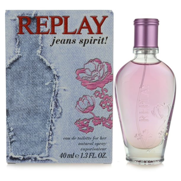 Replay Jeans Spirit! For Her тоалетна вода за жени 40 мл. на ниска цена