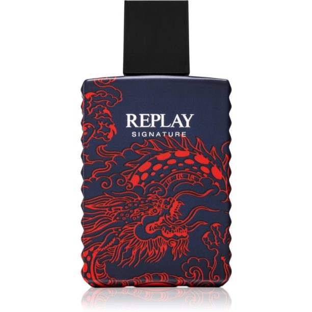 Replay Signature Red Dragon For Man тоалетна вода за мъже 50 мл.