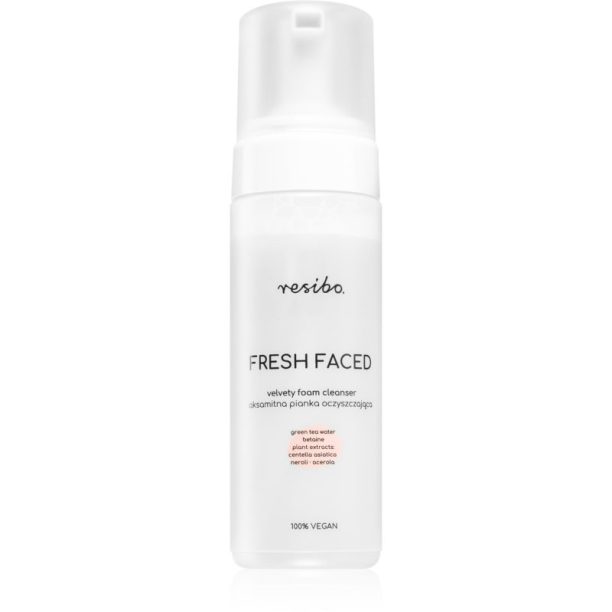 Resibo Fresh Faced Velvety Foam Cleanser нежна почистваща пяна 150 мл.