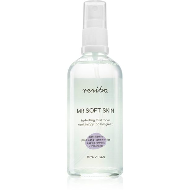 Resibo Mr Soft Skin Hydrating Mist Toner озаряващ и хидратиращ лосион за лице 100 мл.