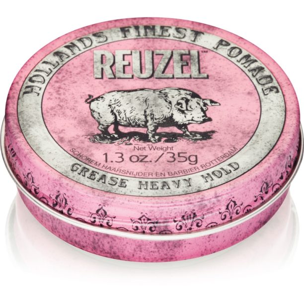 Reuzel Hollands Finest Pomade Grease помада за коса силна фиксация 35 гр.