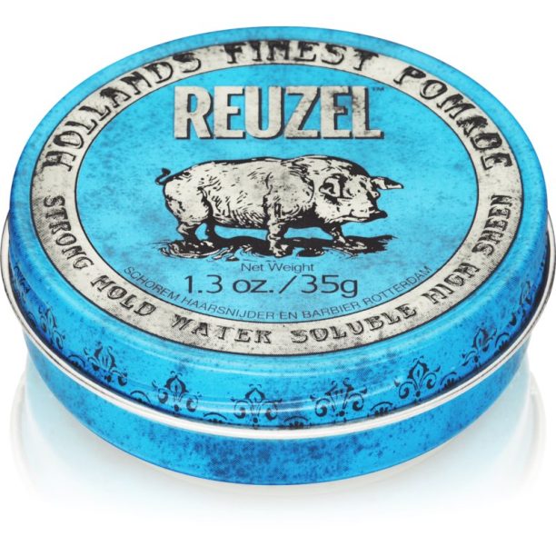 Reuzel Hollands Finest Pomade Strong Hold брилянтин за коса със силна фиксация 35 гр.