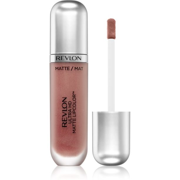 Revlon Cosmetics Ultra HD Matte Lipcolor™ ултра матиращо течно червило цвят 645 Forever 5.9 мл.