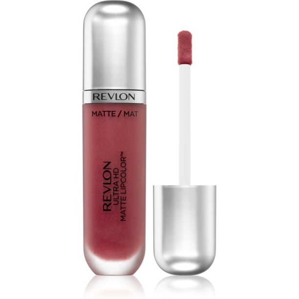 Revlon Cosmetics Ultra HD Matte Lipcolor™ ултра матиращо течно червило цвят 655 Kisses 5.9 мл.