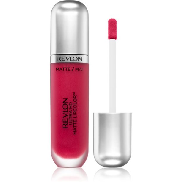 Revlon Cosmetics Ultra HD Matte Lipcolor™ ултра матиращо течно червило цвят 660 Romance 5.9 мл.