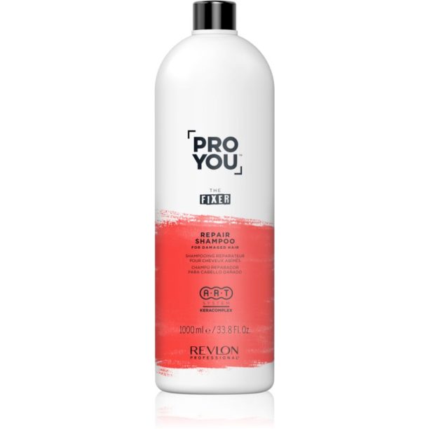 Revlon Professional Pro You The Fixer дълбоко регенериращ шампоан за третирана коса и скалп 1000 мл.