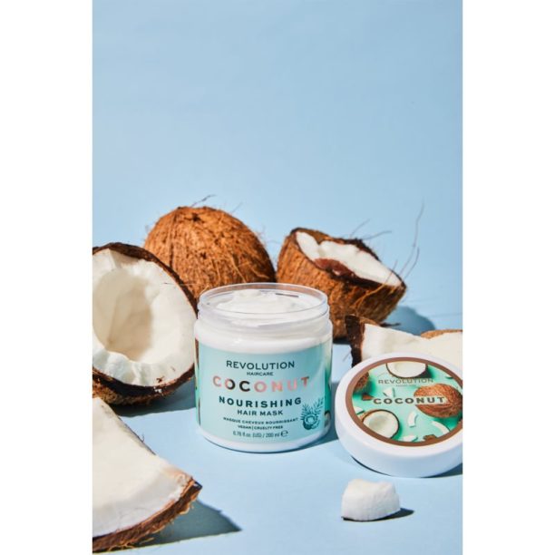 Revolution Haircare Hair Mask Coconut подхранваща маска За коса 200 мл. на ниска цена