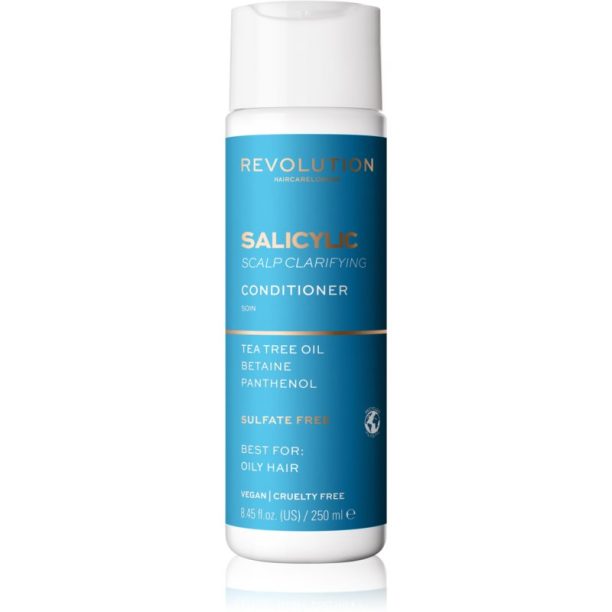 Revolution Haircare Skinification Salicylic почистващ балсам за мазна коса 250 мл.