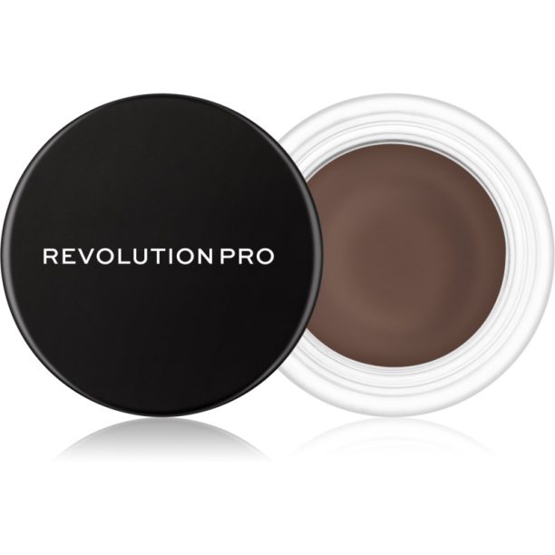 Revolution PRO Brow Pomade помада за вежди цвят Chocolate 2.5 гр.