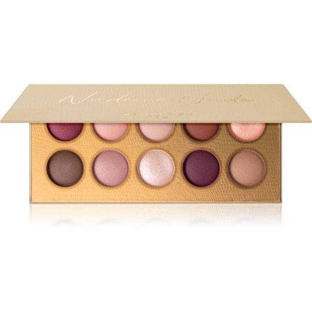 Revolution PRO Colour Focus Palette палитра сенки за очи цвят Nude on Nude 10x1.5 гр. на ниска цена