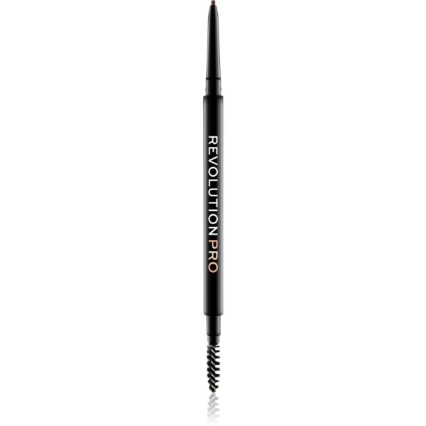 Revolution PRO Microblading молив за вежди цвят Dark Brown 0.04 гр.