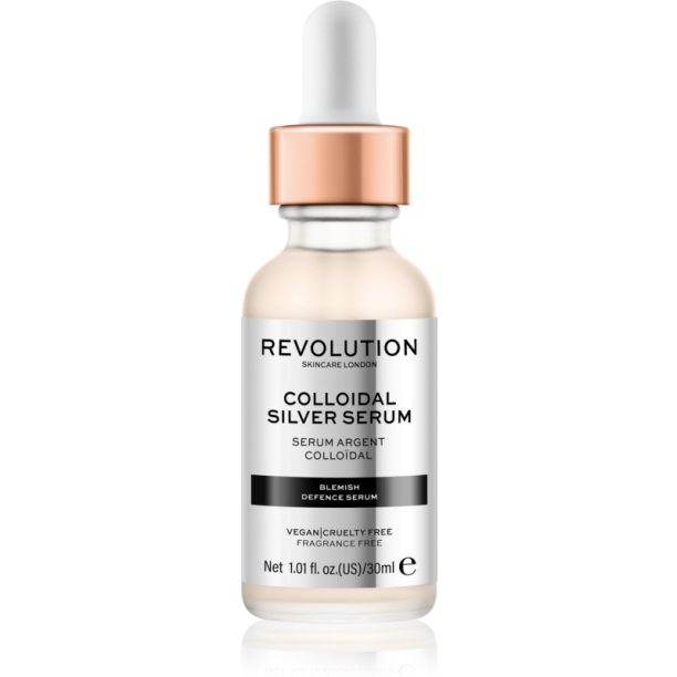 Revolution Skincare Colloidal Silver Serum успокояващ серум за проблемна кожа