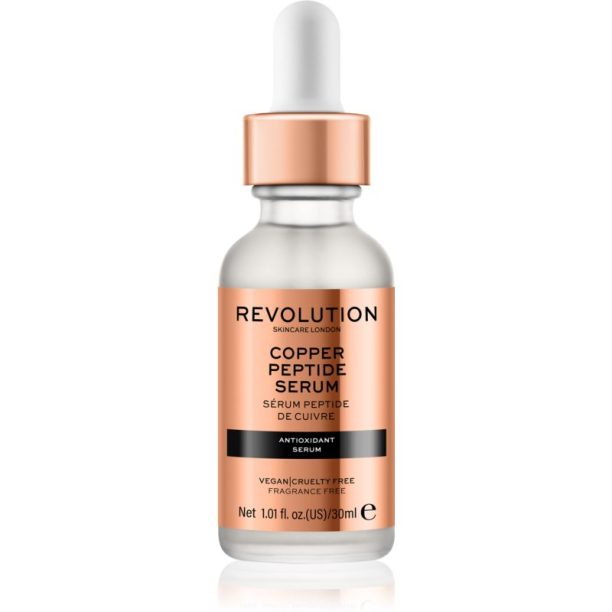 Revolution Skincare Copper Peptide Serum антиоксидантен серум 30 мл.