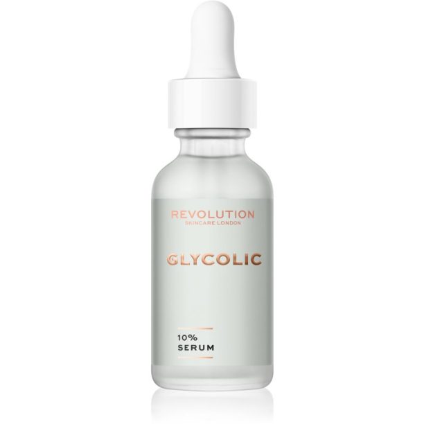 Revolution Skincare Glycolic Acid 10% регенериращ и озаряващ серум 30 мл.