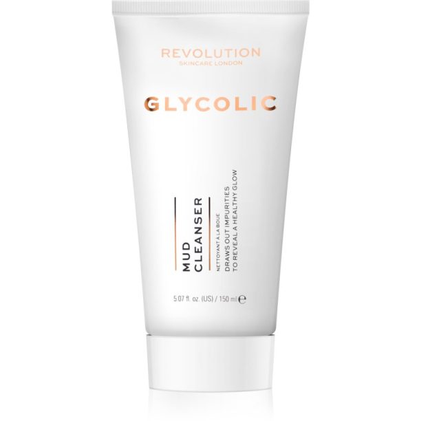 Revolution Skincare Glycolic Acid Mud кал за перфектно почистена кожа 150 мл.