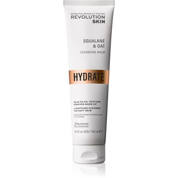 Revolution Skincare Hydrate Squalane & Oat балсам за почистване и премахване на грим 150 мл. на ниска цена